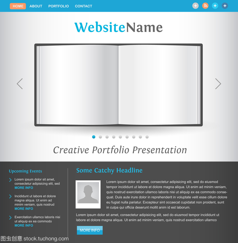 創意網站設計模板 打造視覺與功能并重的網頁體驗